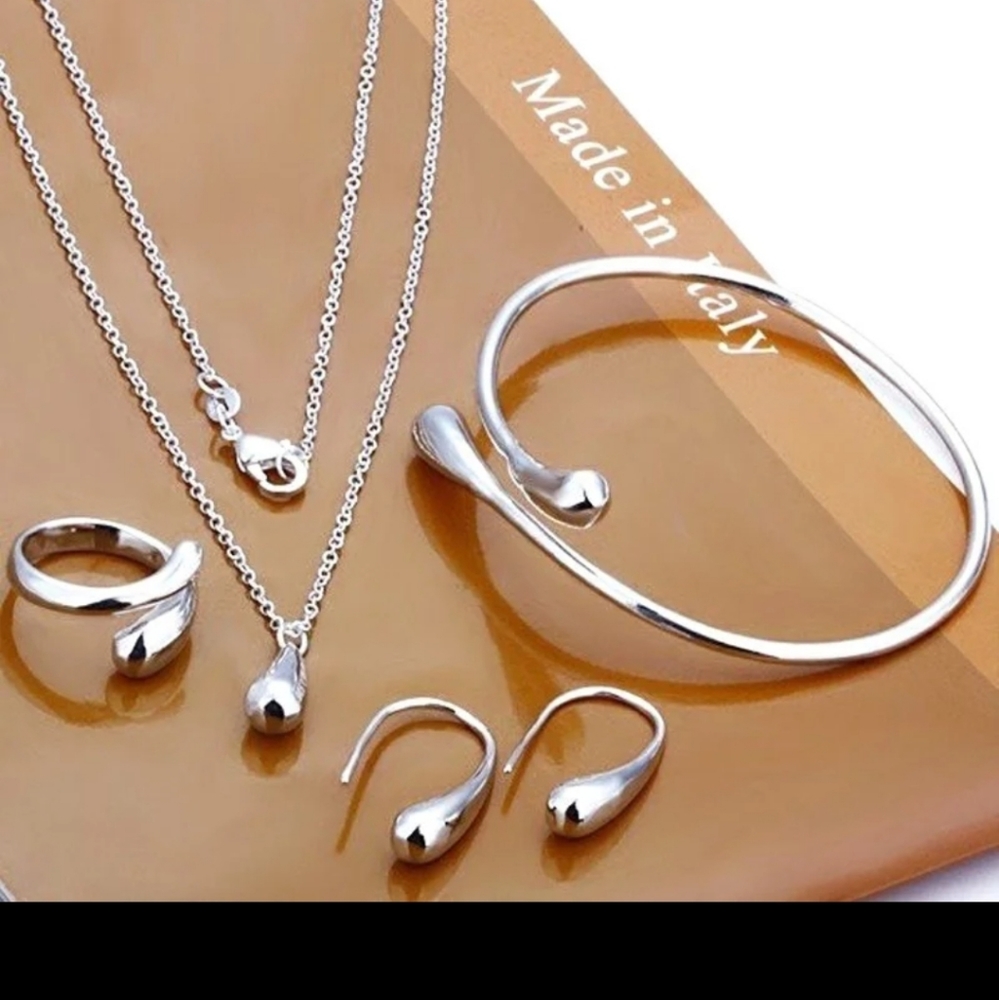 Jewelry Set 92.5 Sterling Silver